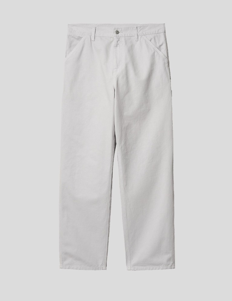Pantalon CARHARTT WIP single knee pant sonic silver